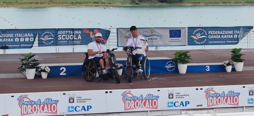 Idroscalo di Milano, è ancora podio per Giuseppe Cotticelli ai Campionati Italiani di Velocità e Paracanoa 