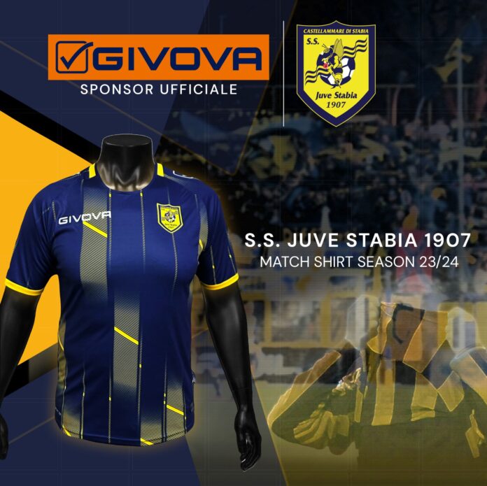 Juve Stabia, le nuove maglie Givova