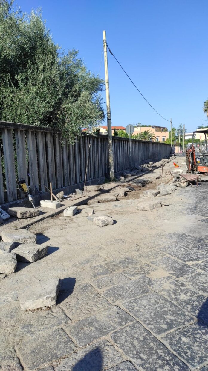 Torre del Greco: istituito il senso unico nella zona del cantiere di via Scappi