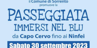 Ambiente: a Sorrento, una "Passeggiata immersi nel blu"