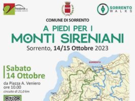 "A piedi per i Monti Sireniani", due appuntamenti tra Sorrento e Massa Lubrense