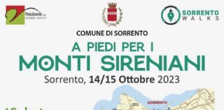 "A piedi per i Monti Sireniani", due appuntamenti tra Sorrento e Massa Lubrense