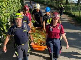 Sorrento, esercitazione per la ricerca di dispersi: ieri pomeriggio, in località Le Tore