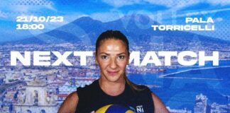 Il Volley Napoli alla prima di campionato 20232024