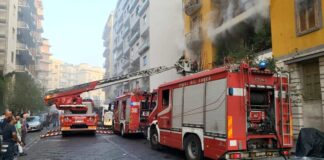 Napoli, incendio in abitazione a via Suarez al Vomero, un morto e due intossicati