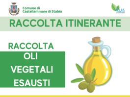 Castellammare, parte la campagna per l'olio esausto: due appuntamenti mensili per lo smaltimento