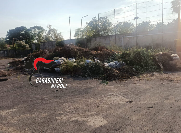 San Paolo Belsito: lo stadio comunale trasformato in una discarica a cielo aperto. Denunciato 47enne