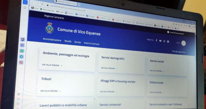 A Vico Equense attivato lo Sportello Telematico Polifunzionale