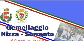 Celebrazioni per i 60 anni del gemellaggio tra Nizza e Sorrento