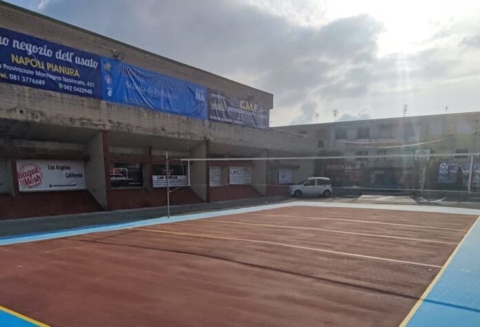 Un campetto per sognare, progetto sostenuto da Volley Napoli, Parrocchia San Lorenzo e Federazione Italiana Pallavol