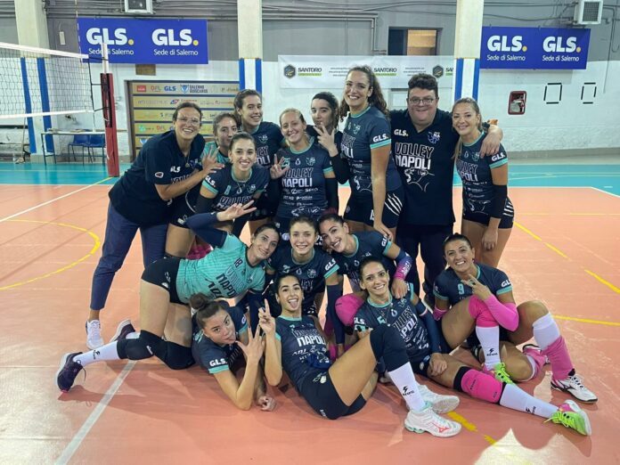 Volley Napoli esce vincitore dalla sfida contro GLS Salerno Guiscards