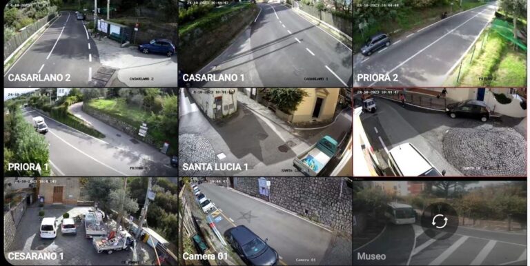 Sorrento, otto nuove telecamere per la sicurezza delle frazioni Sorrento, otto nuove telecamere per la sicurezza delle frazioni