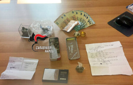 Operazione anti-droga tra Lettere e Sant'Antonio Abate: 4 arresti e oltre 4 chili di "erba" sotto sequestro