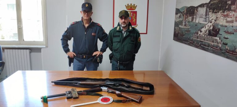 Marigliano: fermati due bracconieri. Sequestrati fucili e un richiamo elettromagnetico
