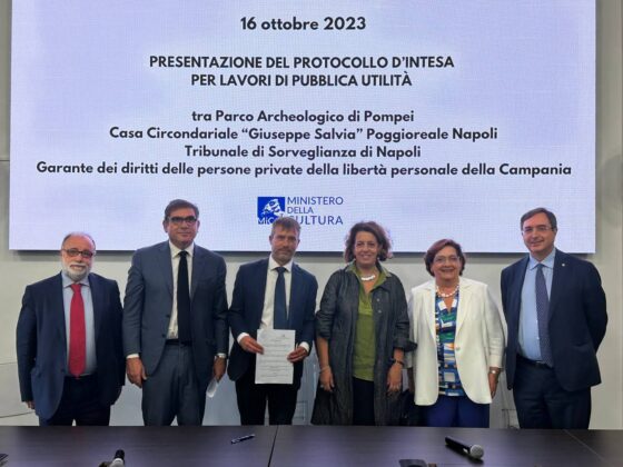 Inserimento sociale dei detenuti nel Parco archeologico di Pompei, firmato il protocollo d'intesa: "Ruolo determinante della cultura"
