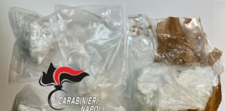 San Giorgio a Cremano: 600 grammi di cocaina nell'armadio, 46enne arrestato