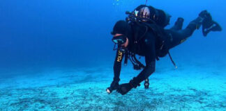 Capri: sommozzatori della Polizia di Stato fotografano reperti storici nelle acque dell’isola Azzurra