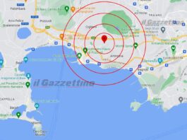 Terremoto: magnitudo 2.9 in area flegrea. Dalla mezzanotte numerose scosse registrate