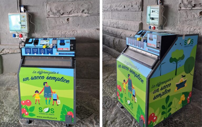 Torre del Greco: da domani attivi i distributori automatici dei kit per la differenziata