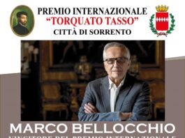 Sorrento, a Marco Bellocchio il Premio Internazionale Torquato Tasso