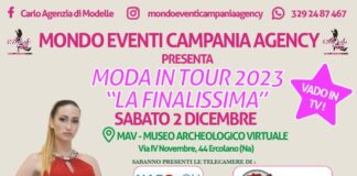 Sbarca a Ercolano “Moda in Tour”, la finalissima il 2 dicembre al MAV