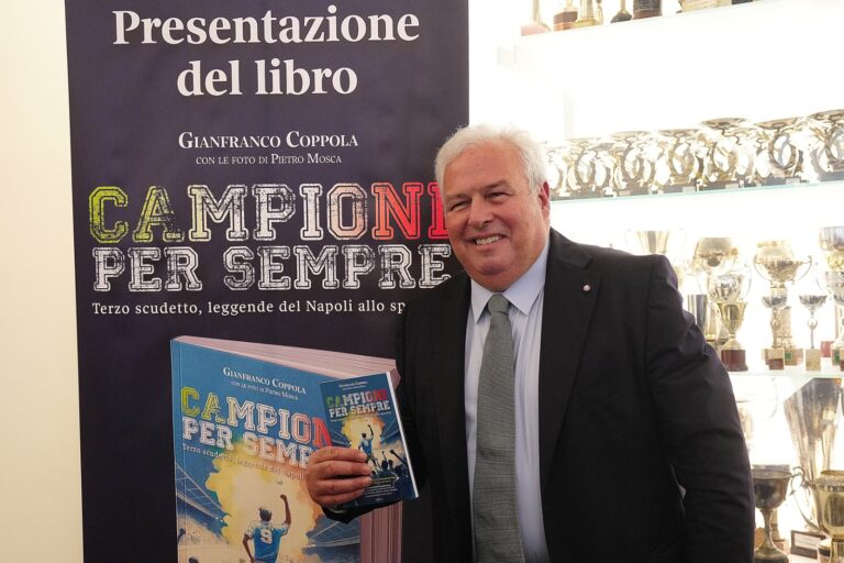 “Campioni per sempre”, a Castellammare di Stabia si presenta il libro di Gianfranco Coppola