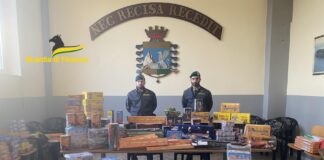 Boscoreale, operazione "Capodanno Sicuro": sequestrati 48mila botti pericolosi. In tutta la provincia sigilli ad oltre una tonnellata di fuochi