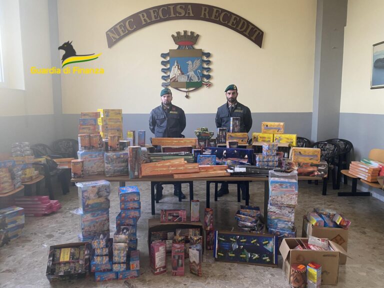 Boscoreale, “Capodanno Sicuro”: sequestrati 48mila botti