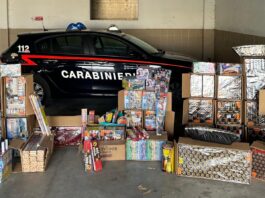 Casalnuovo, 5 quintali fuochi illegali sequestrati, un arresto e una denuncia