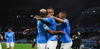 Un'autorete e una zampata di Osimhen e il Napoli agli ottavi di Champions League