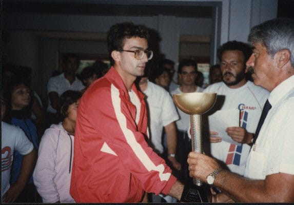 Orazio Manzo la Palma di bronzo al Merito Tecnico