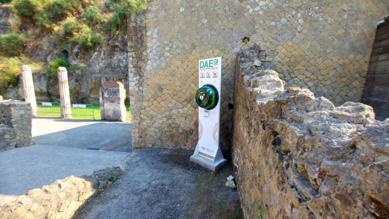 Il Parco Archeologico di Ercolano: completato il progetto di Cardioprotezione Il Parco Archeologico di Ercolano: completato il progetto di Cardioprotezione