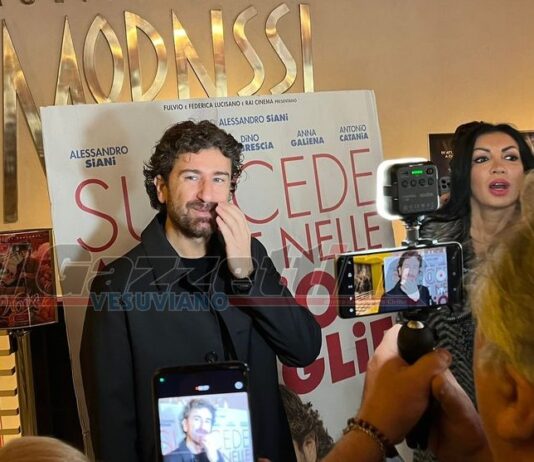 Anteprima stampa di "Succede anche nelle migliori famiglie” di Alessandro Siani