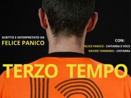A Pomigliano d'Arco lo spettacolo teatrale "Terzo Tempo" di e con Felice Panico