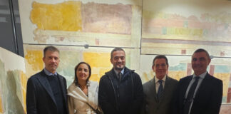Museo Archeologico di Terzigno. Inaugurato il nuovo spazio espositivo con gli affreschi dell'Ambiente 41 - Villa 6