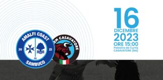 Ultima fatica di campionato del 2023 per l'Amalfi Coast Sambuco in trasferta a Casavatore