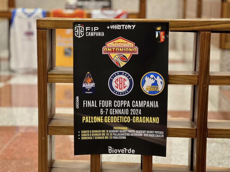 La Pallacanestro Antoniana ospita le Final Four Coppa Campania di Serie C a Gragnano