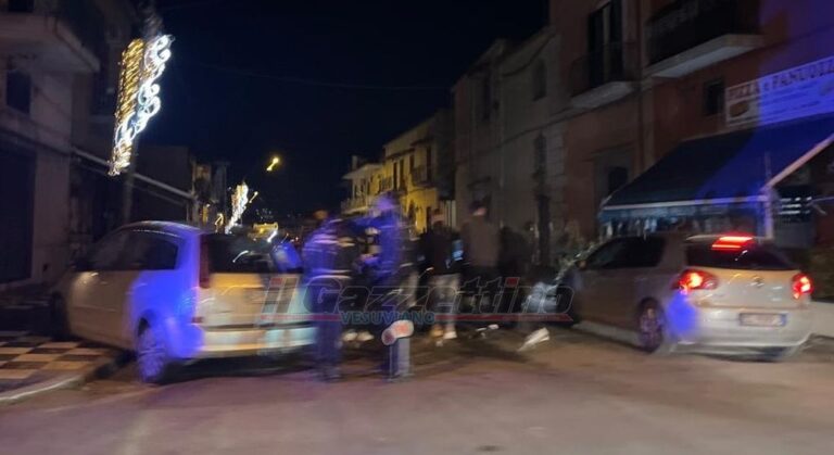 Incidente domenica sera a Pompei: intervento della municipale, un ferito