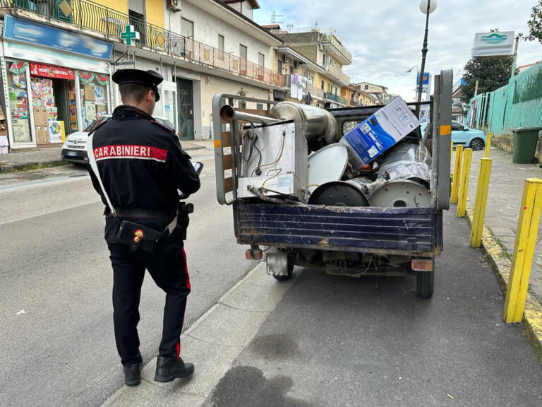Qualiano: controlli ambientali dei Carabinieri