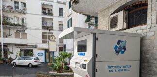 Amalfi si dota di un eco-compattatore dedicato alla raccolta delle bottiglie di plastica
