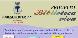 Ottaviano, al via la seconda fase di “Biblioteca Viva”. Si comincia con il libro di Lanzaro