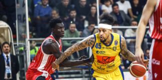 Givova Scafati: riscatto servito. Vittoria 102-76 contro Unahotels Reggio Emilia