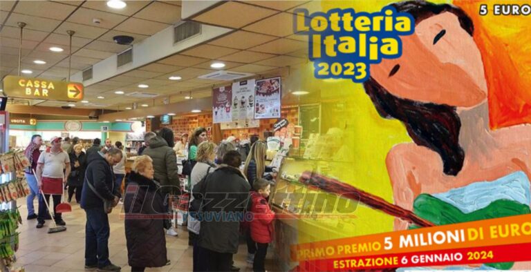 Lotteria Italia, il biglietto salernitano venduto nell’Autogrill. Ecco tutti i premi in Campania