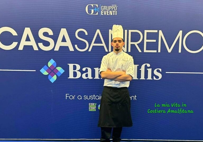 Sanremo, lo chef di Pimonte Ciro Cavociello tra i protagonisti Sanremo, lo chef di Pimonte Ciro Cavociello tra i protagonisti