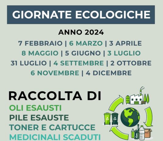 Amalfi nuovo calendario per la raccolta di oli e pile esauste, toner, cartucce e medicinali scaduti