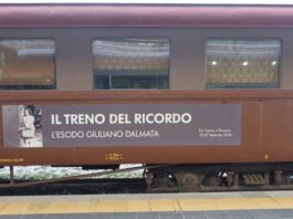 Foibe ed esodo giuliano-dalmata: il treno del ricordo in un viaggio multimediale di dieci tappe un per onorare le vittime