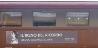 Foibe ed esodo giuliano-dalmata: il treno del ricordo in un viaggio multimediale di dieci tappe un per onorare le vittime