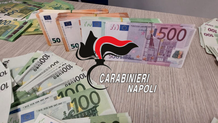 Pozzuoli: arrestato ristoratore 50enne. Soldi falsi, droga e proiettili