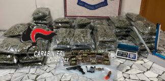 Arpino di Casoria: 60 chili di droga, padre e figlio in manette. Hashish e marijuana anche nel frigorifero