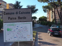 Caivano, controlli della polizia al "Parco Verde"